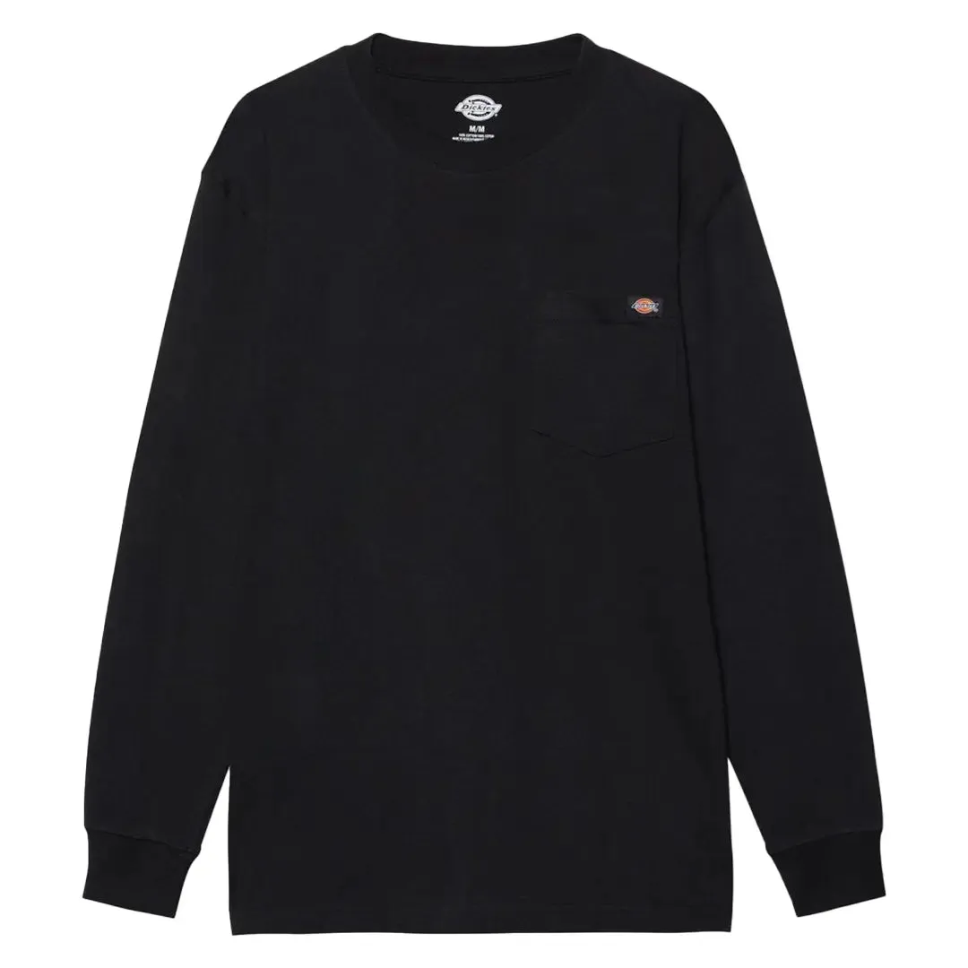 Pocket L/S T-Shirt - Black by Dickies