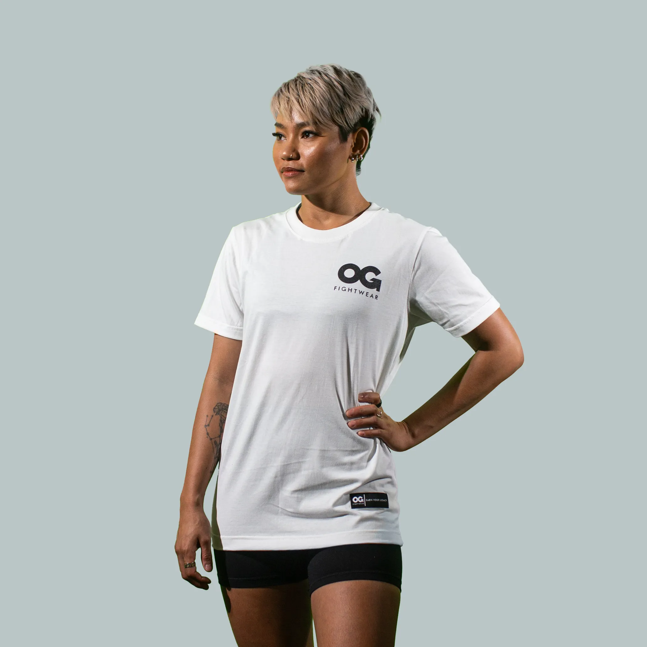 Premium Cotton T-Shirt (White)
