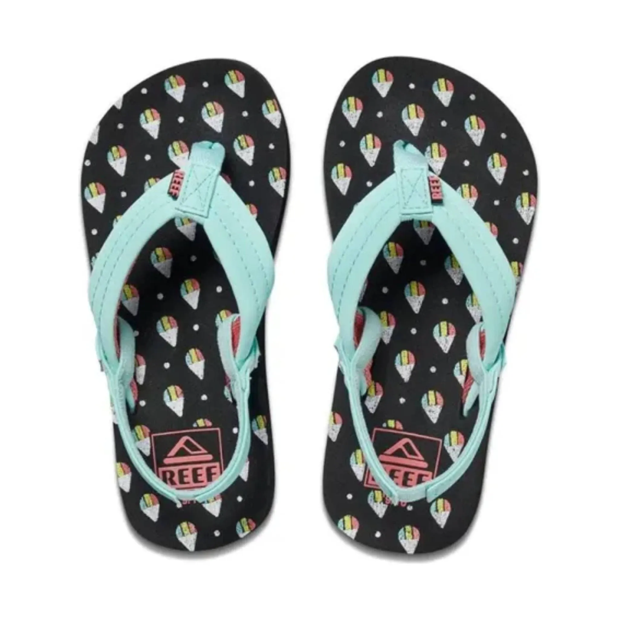 Reef Kids' Little Ahi Flip Flop - Snow Cone