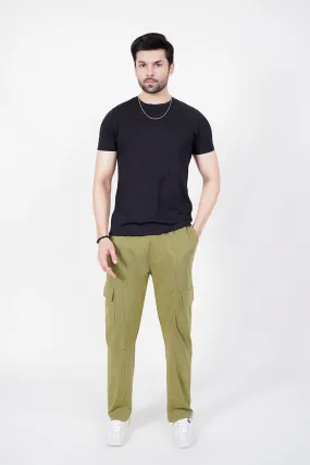 Relaxed Fit Men Cargo Trouser