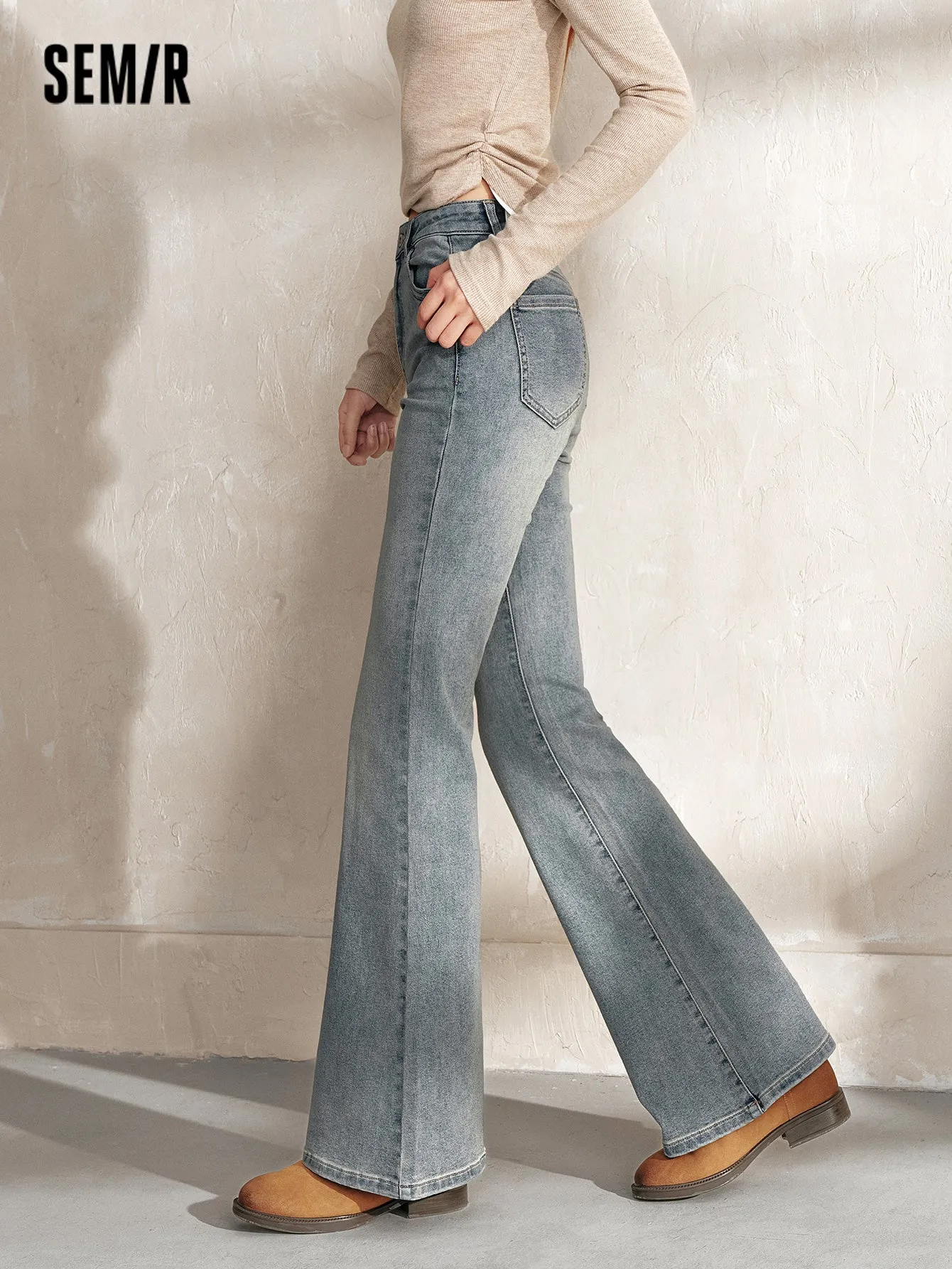 Semir Women Flared TrousersDenim Trousers