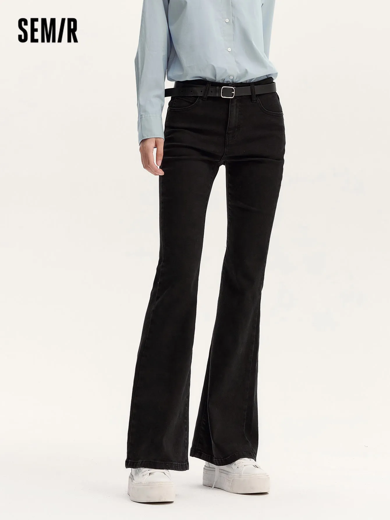 Semir Women Flared TrousersDenim Trousers