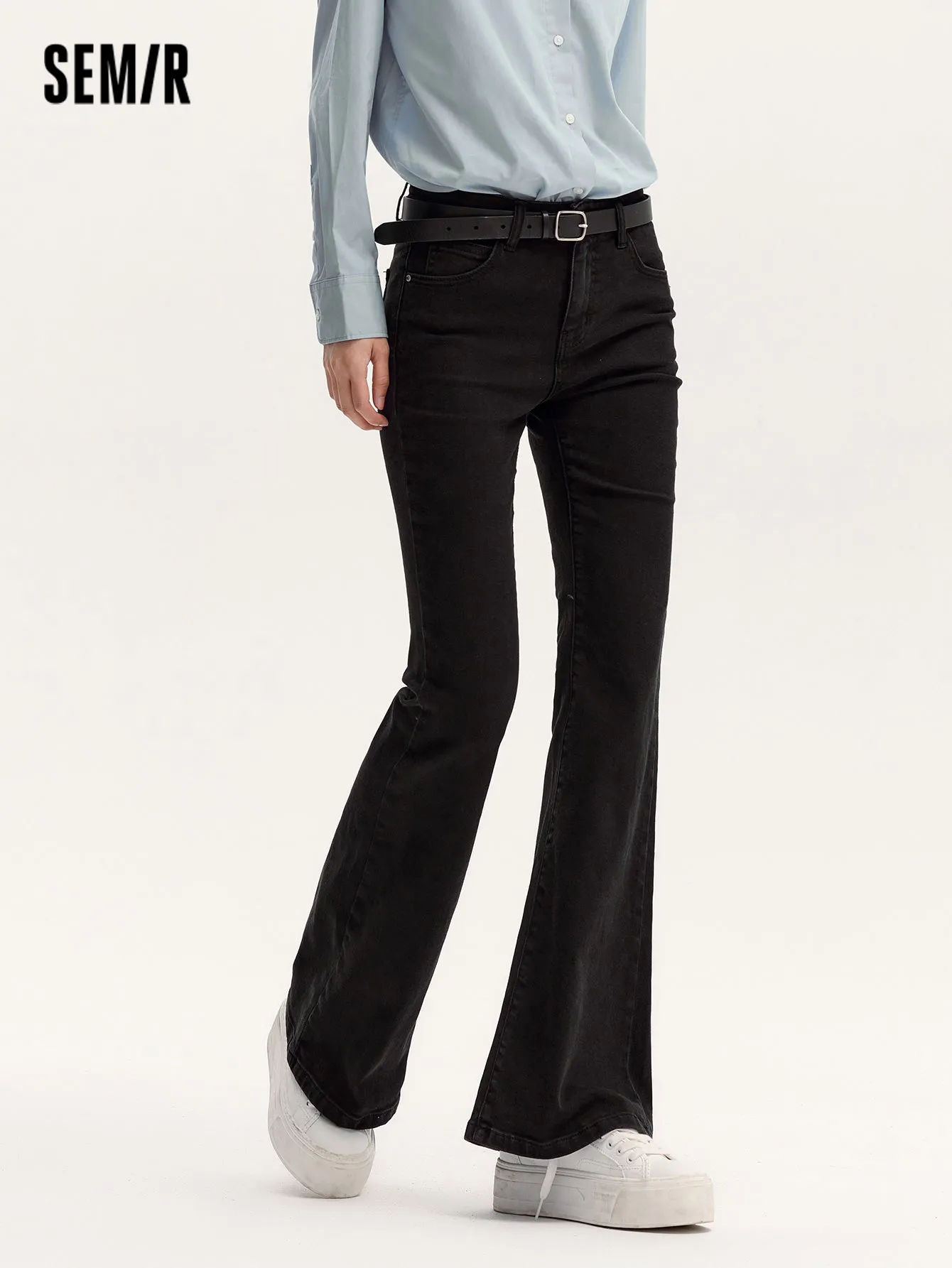 Semir Women Flared TrousersDenim Trousers