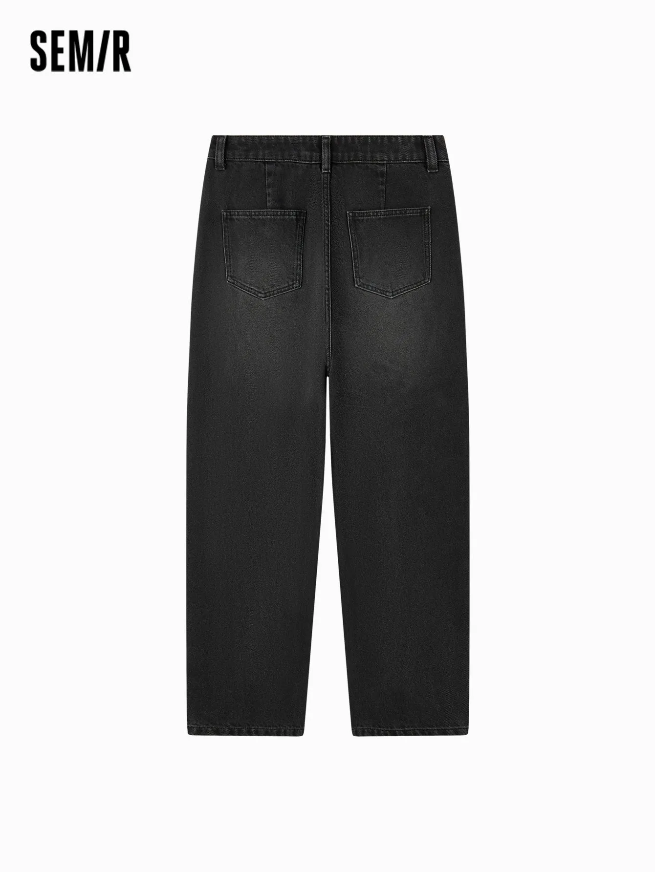 Semir Women Loose Fit Tapered TrousersDenim Trousers