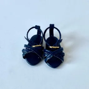 Shoes - Navy Strap Sandals