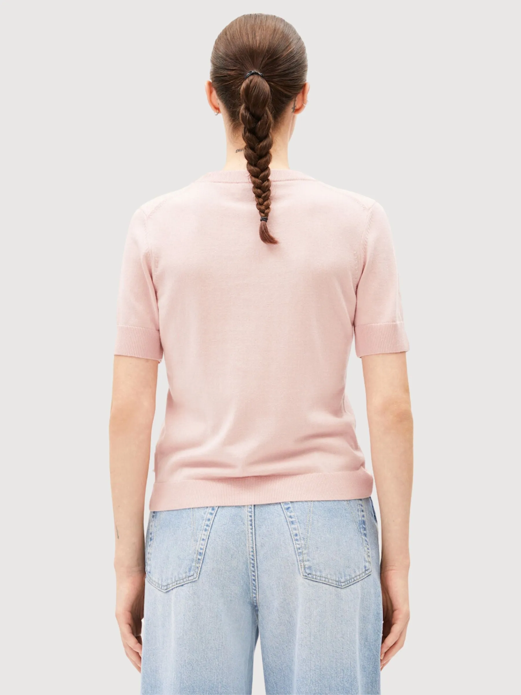 Siljiaas Light Pink Woman T-Shirt | Armedangels