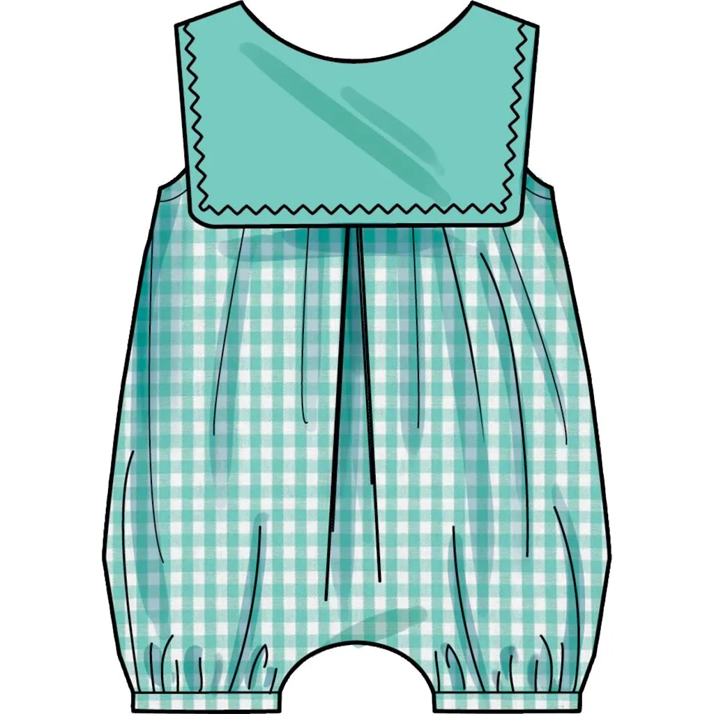 Simplicity Sewing Pattern S9484 Babies' Rompers