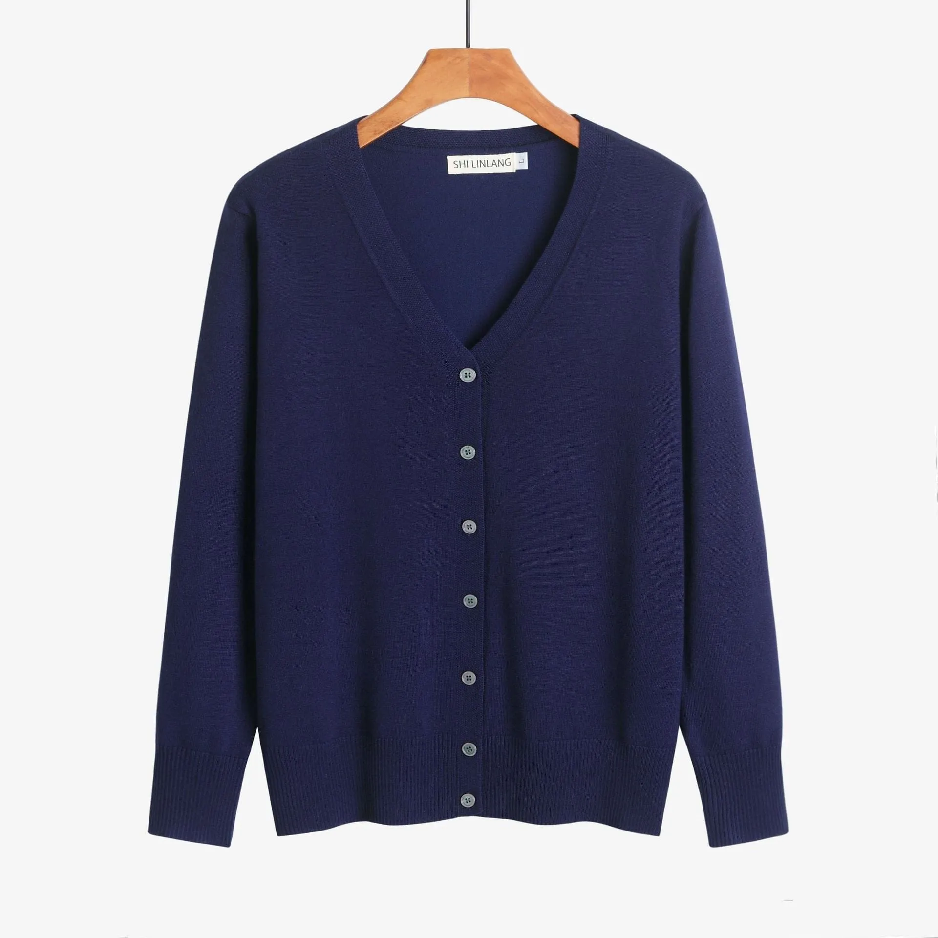 Solid Cardigan for Any Season