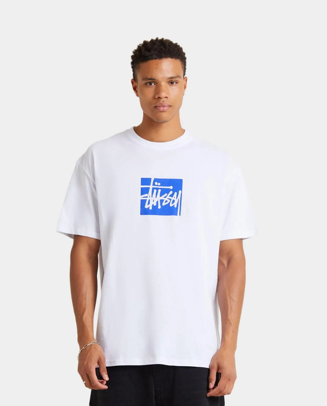Stussy - Stock Box Heavyweight T-Shirt - White