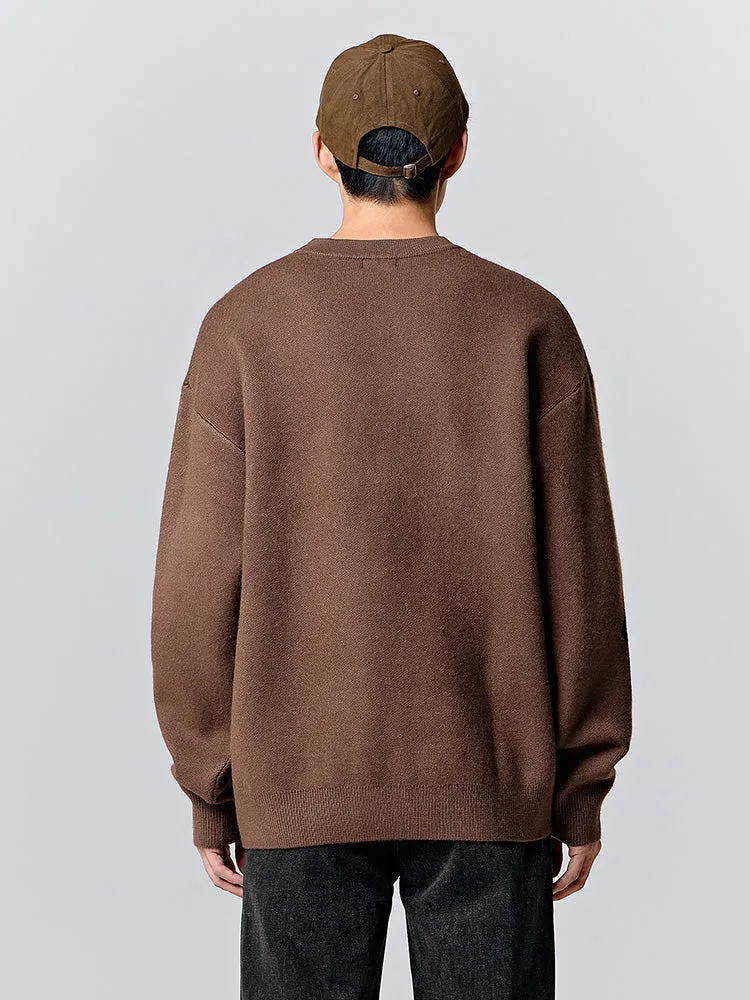 Unisex Coffee Crew Neck Sweater