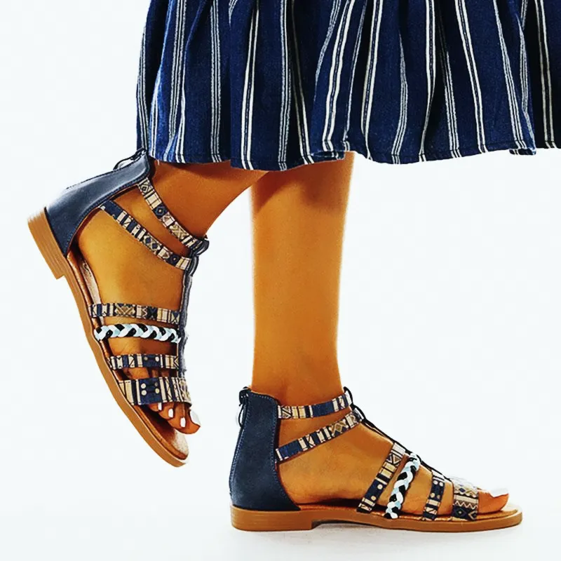 Vanccy Comfortable Printed Sandals