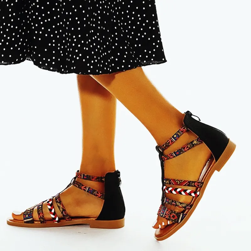 Vanccy Comfortable Printed Sandals