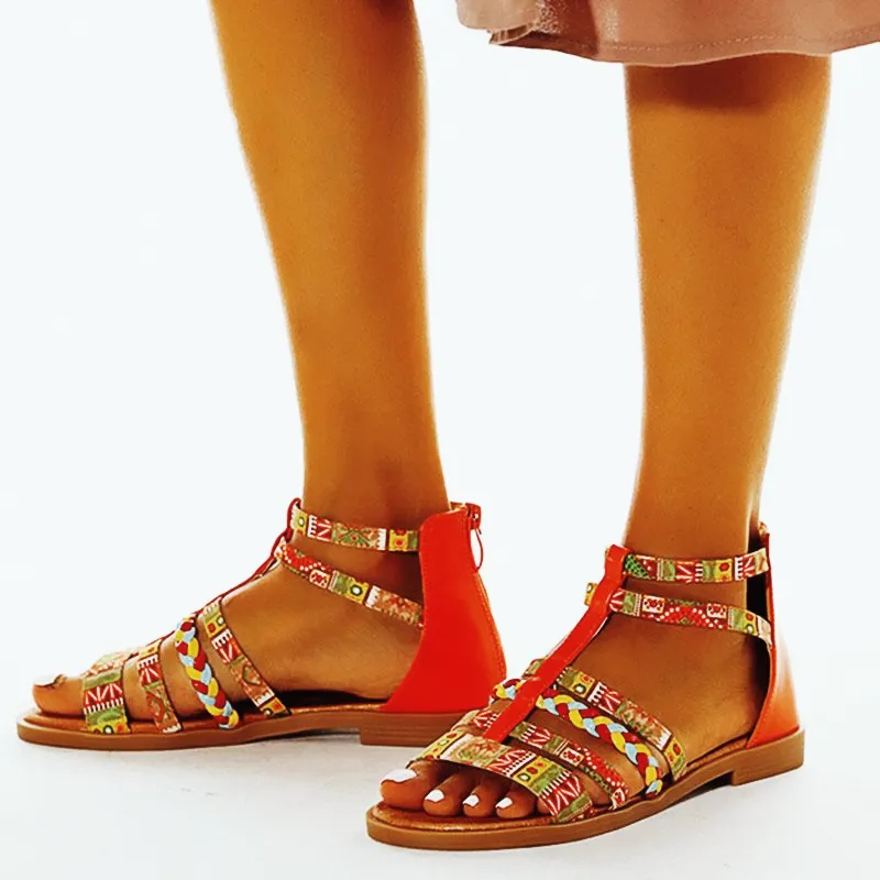 Vanccy Comfortable Printed Sandals