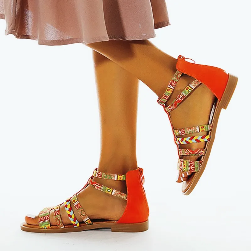 Vanccy Comfortable Printed Sandals