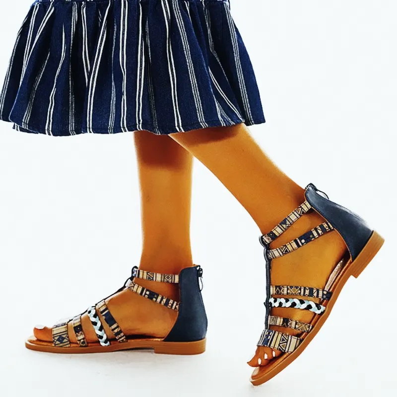 Vanccy Comfortable Printed Sandals