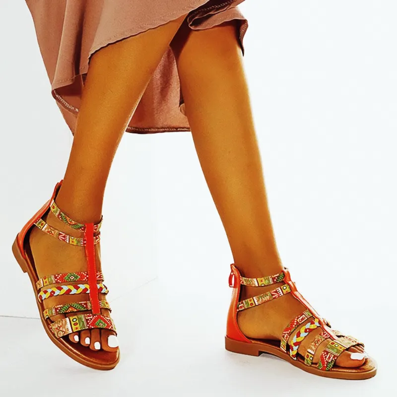 Vanccy Comfortable Printed Sandals
