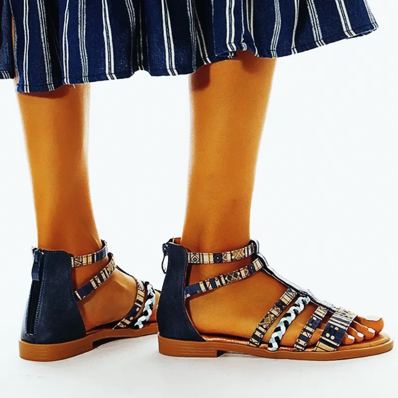 Vanccy Comfortable Printed Sandals