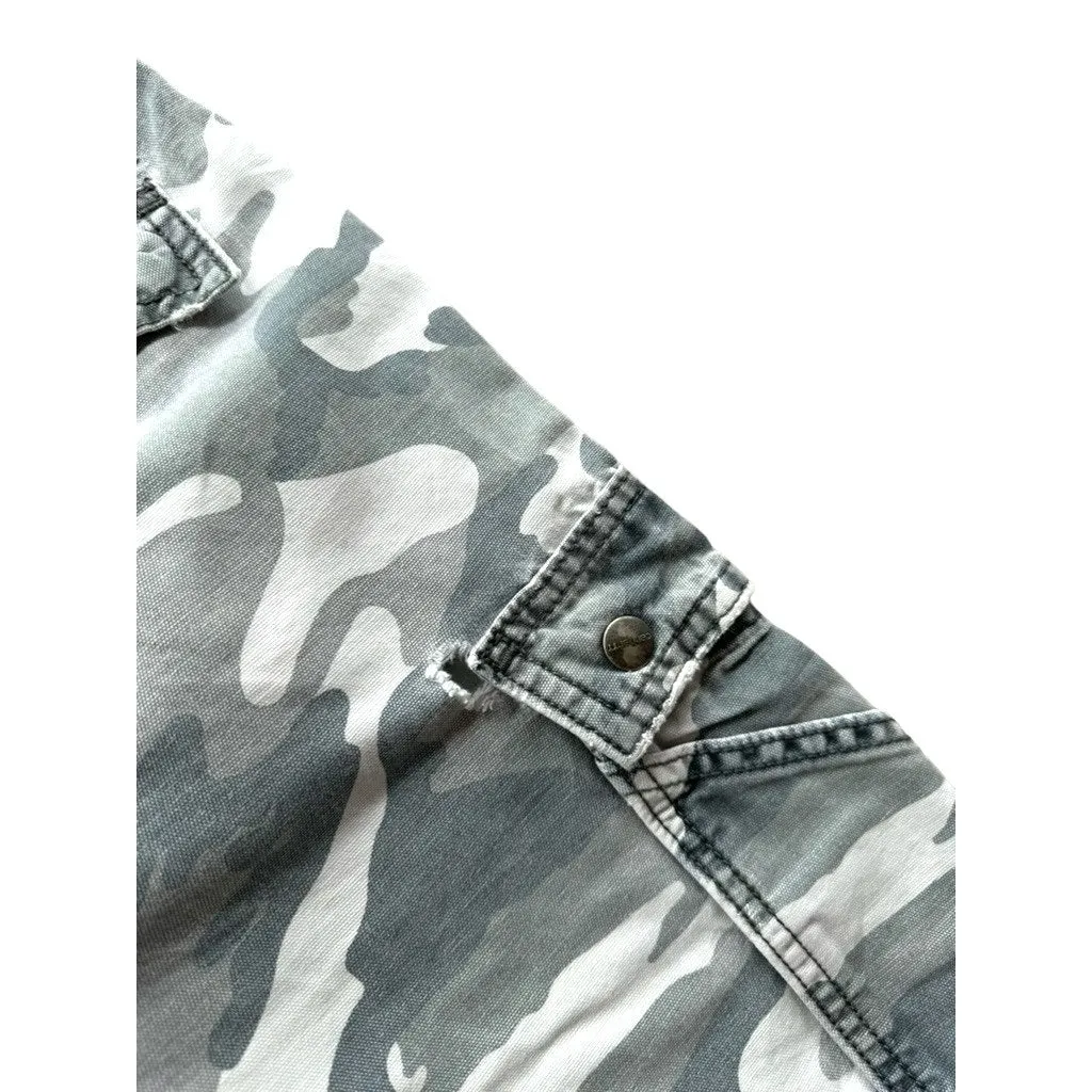 Vintage Carhartt Distressed Relaxed Fit Light Camo Cargo Shorts 40W