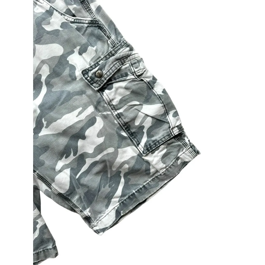 Vintage Carhartt Distressed Relaxed Fit Light Camo Cargo Shorts 40W