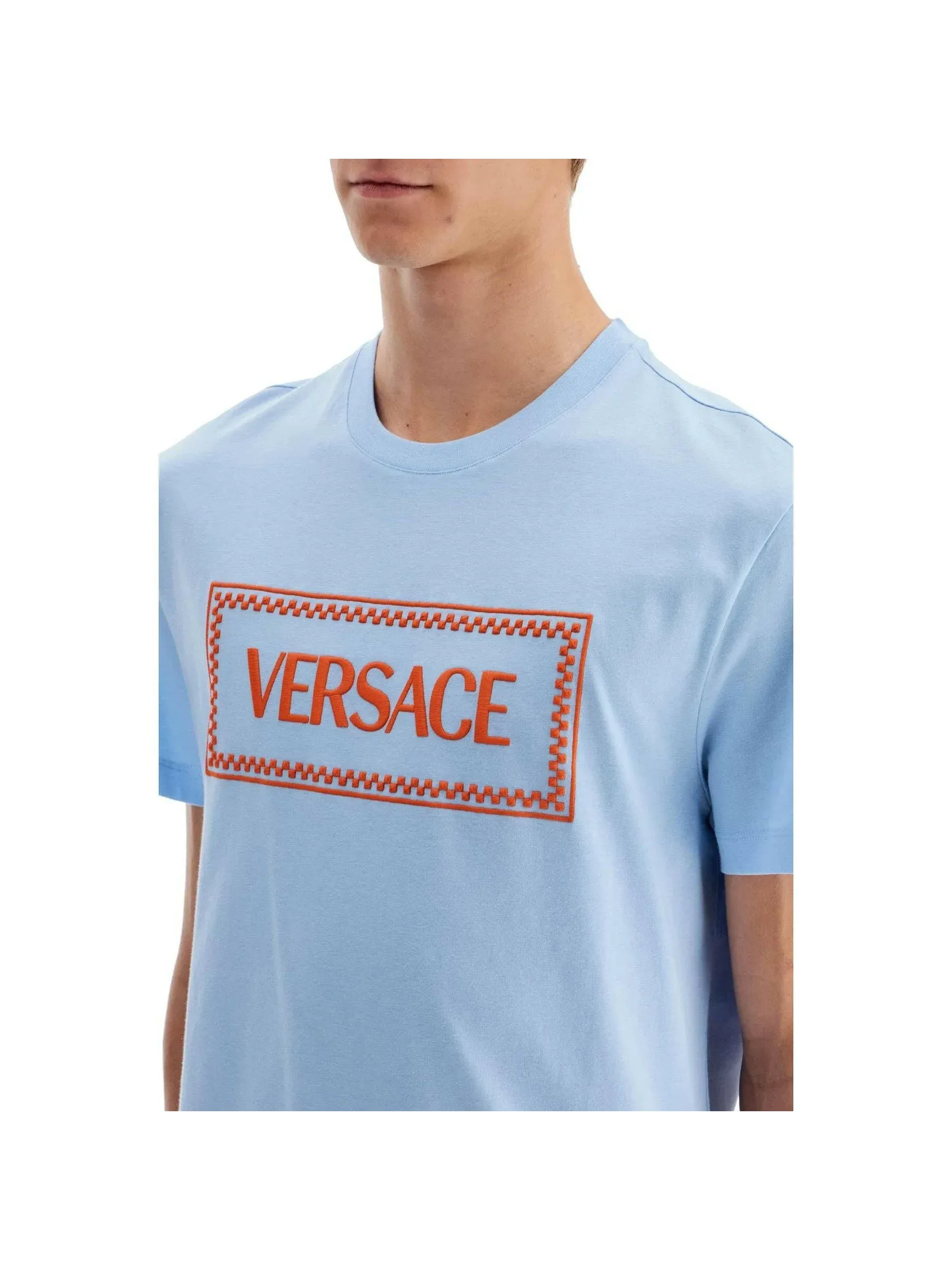 Vintage Embroidered Logo T-Shirt